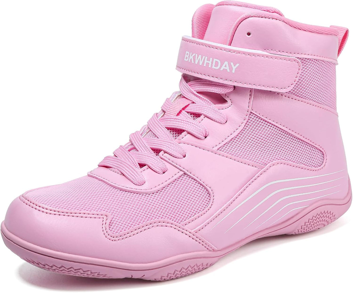 Kids Wrestling Shoes Lightweight Breathable Non Slip for Fitness