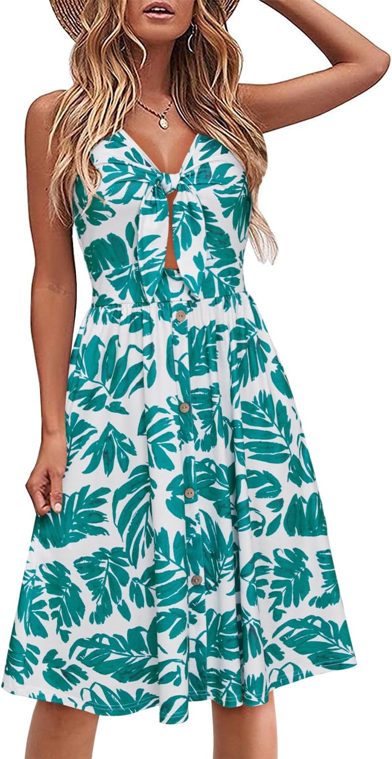 VOTEPRETTY Women's Summer Dresses for Beach and Vacation Fun