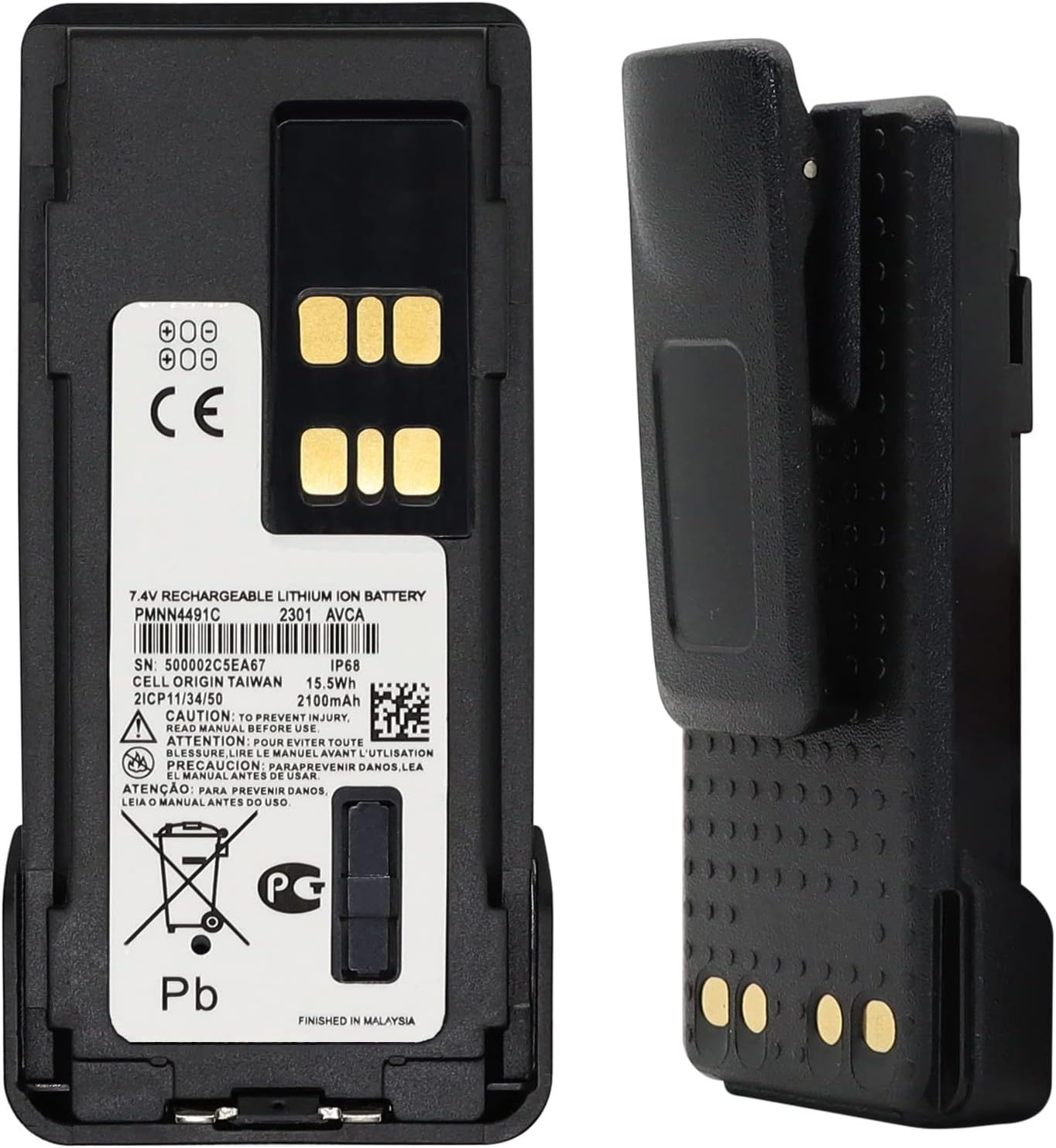 Impres Battery PMNN4491C for Motorola XPR Series Radios