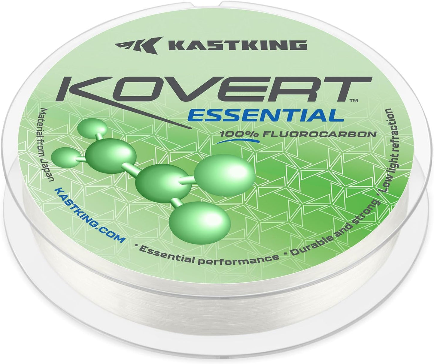 KastKing Kovert Fluorocarbon Fishing Line: Ultra-Sensitive & Abrasion-Resistant