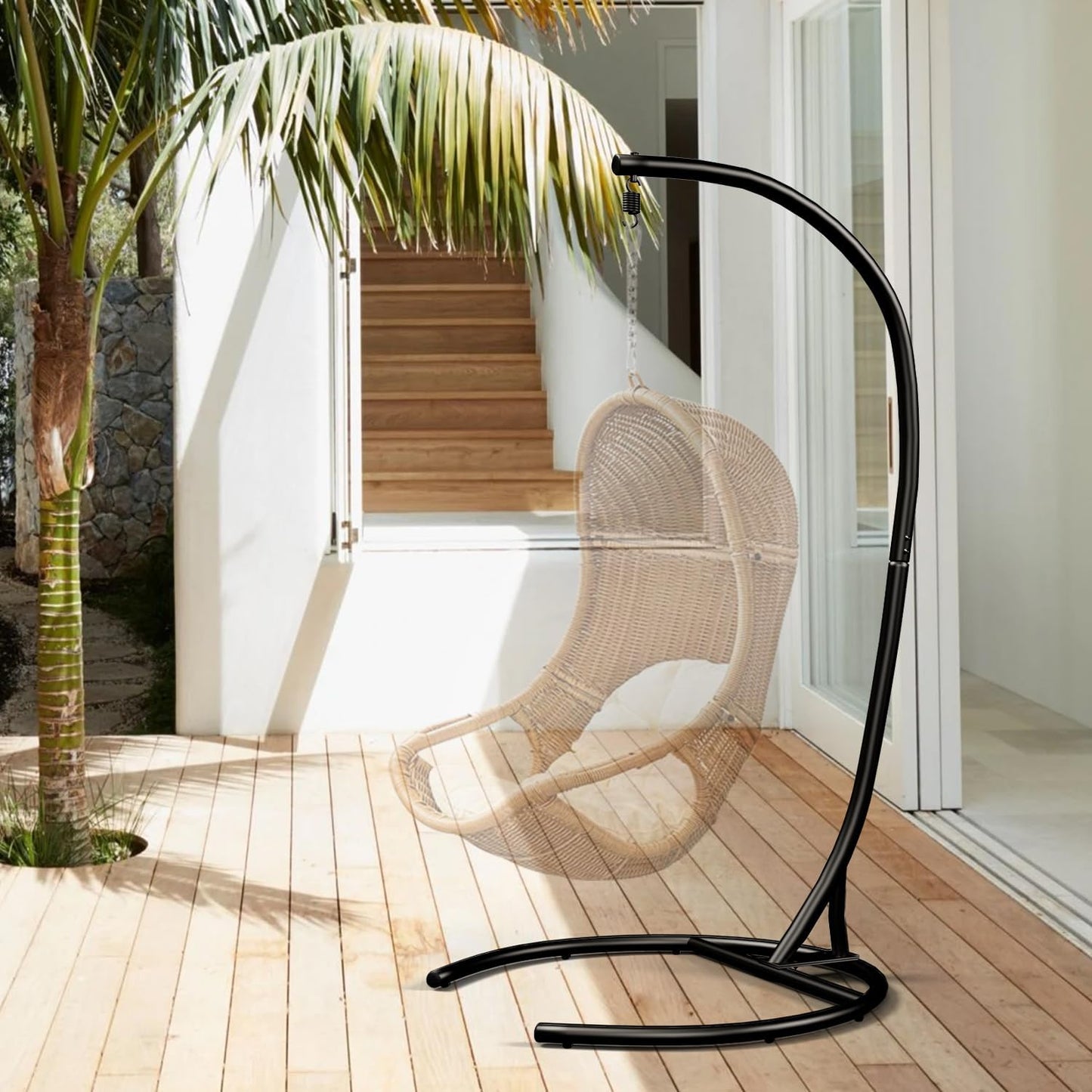 360 Rotating Hammock Stand for Max Comfort