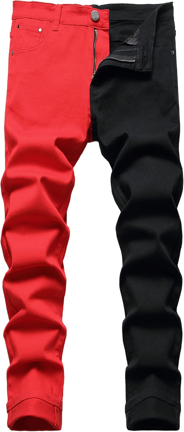 JUNBAOSS Men's Slim Fit Stretch Jeans for Stylish Comfort