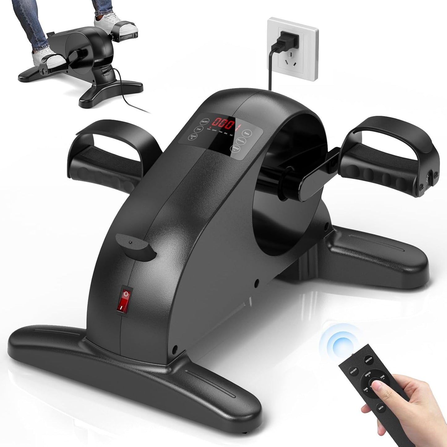 Compact Seated Elliptical for Seniors - HOMGIM