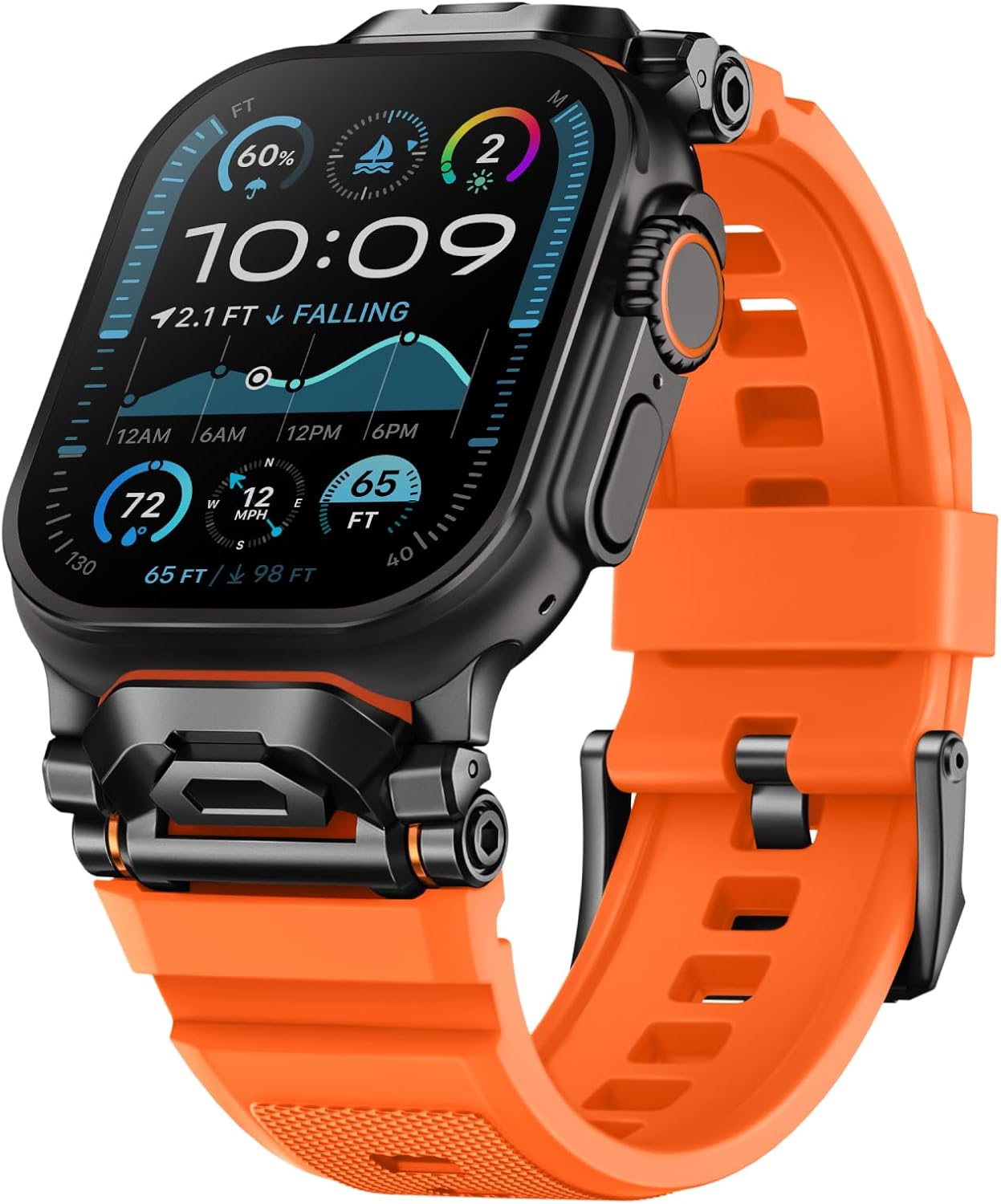 Rugged Bands Compatible for Apple Watch Ultra 2 and Series 10