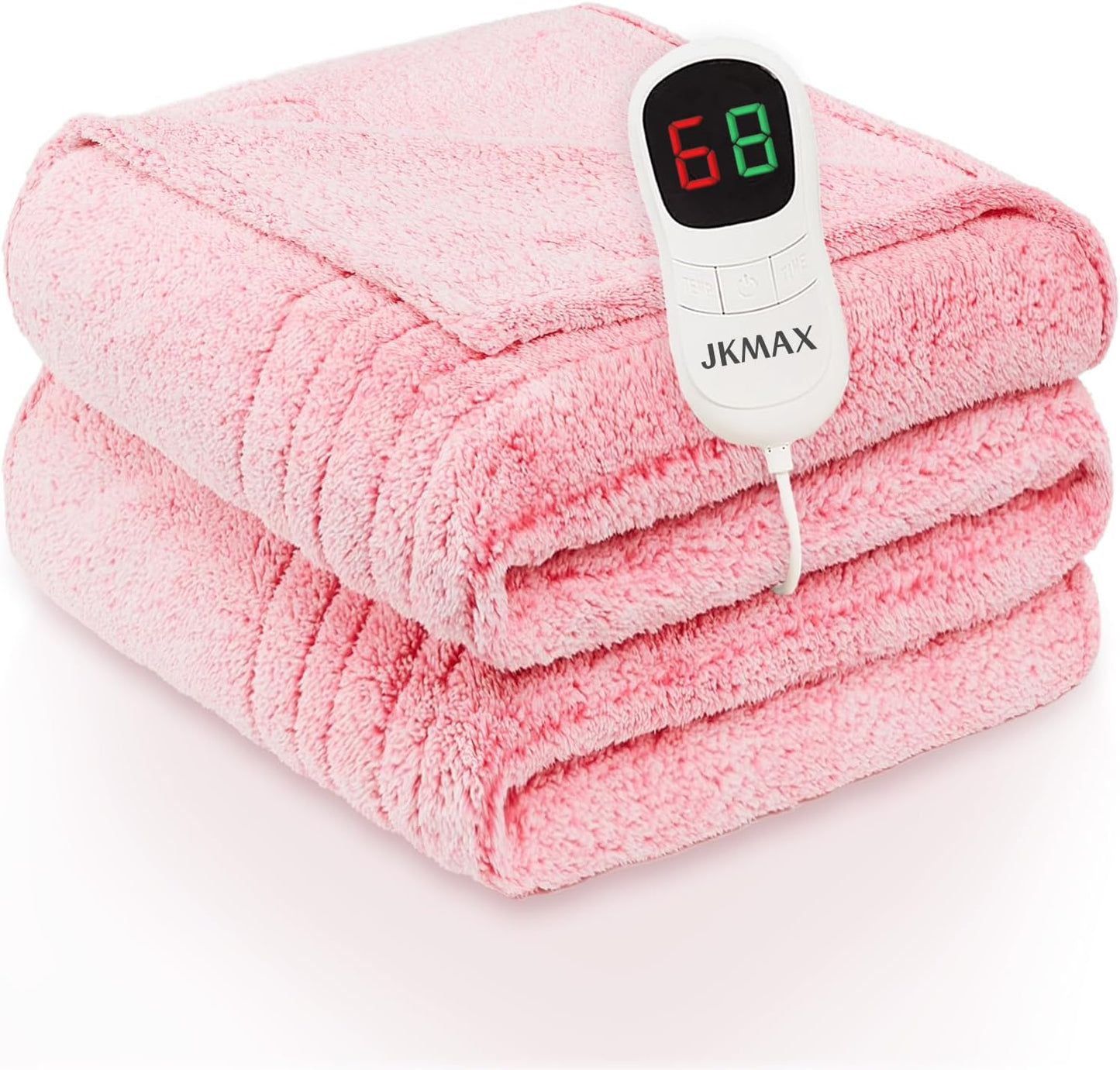 Heated Electric Blanket King Size - Soft Flannel Comfort
