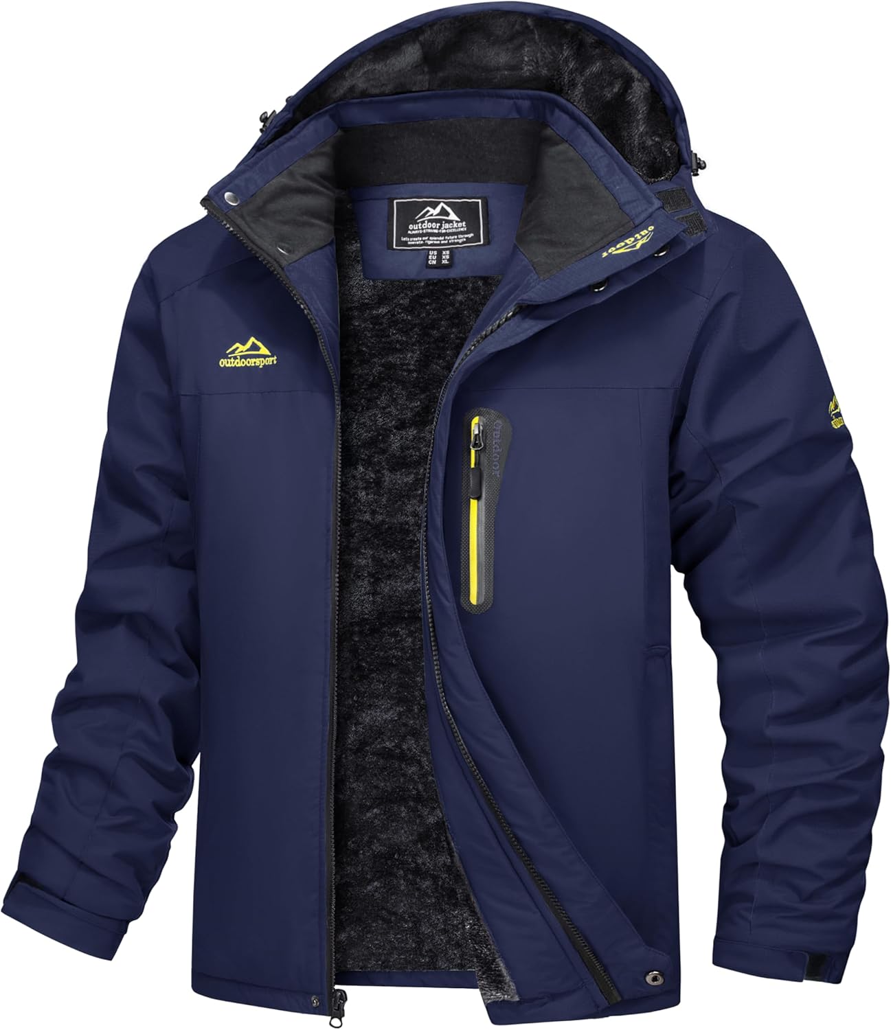 MAGCOMSEN Men's Water-Resistant Ski Jacket
