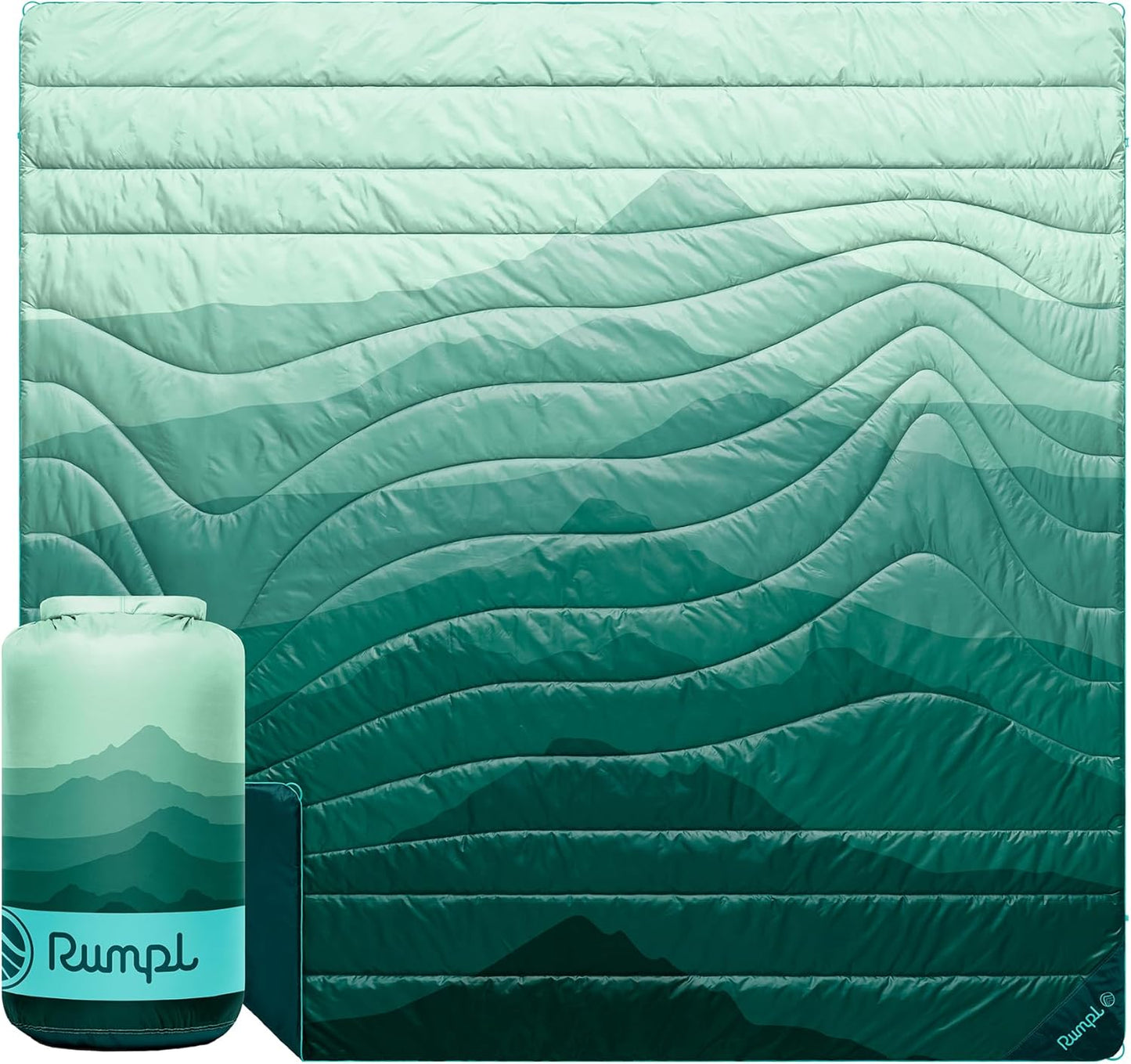 Rumpl Original Puffy Blanket - Lightweight Outdoor Puffer Blanket