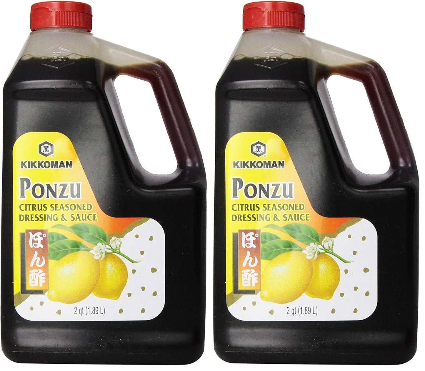 Kikkoman Ponzu Soy Sauce Food Service Citrus 64 Ounce Pack of 2