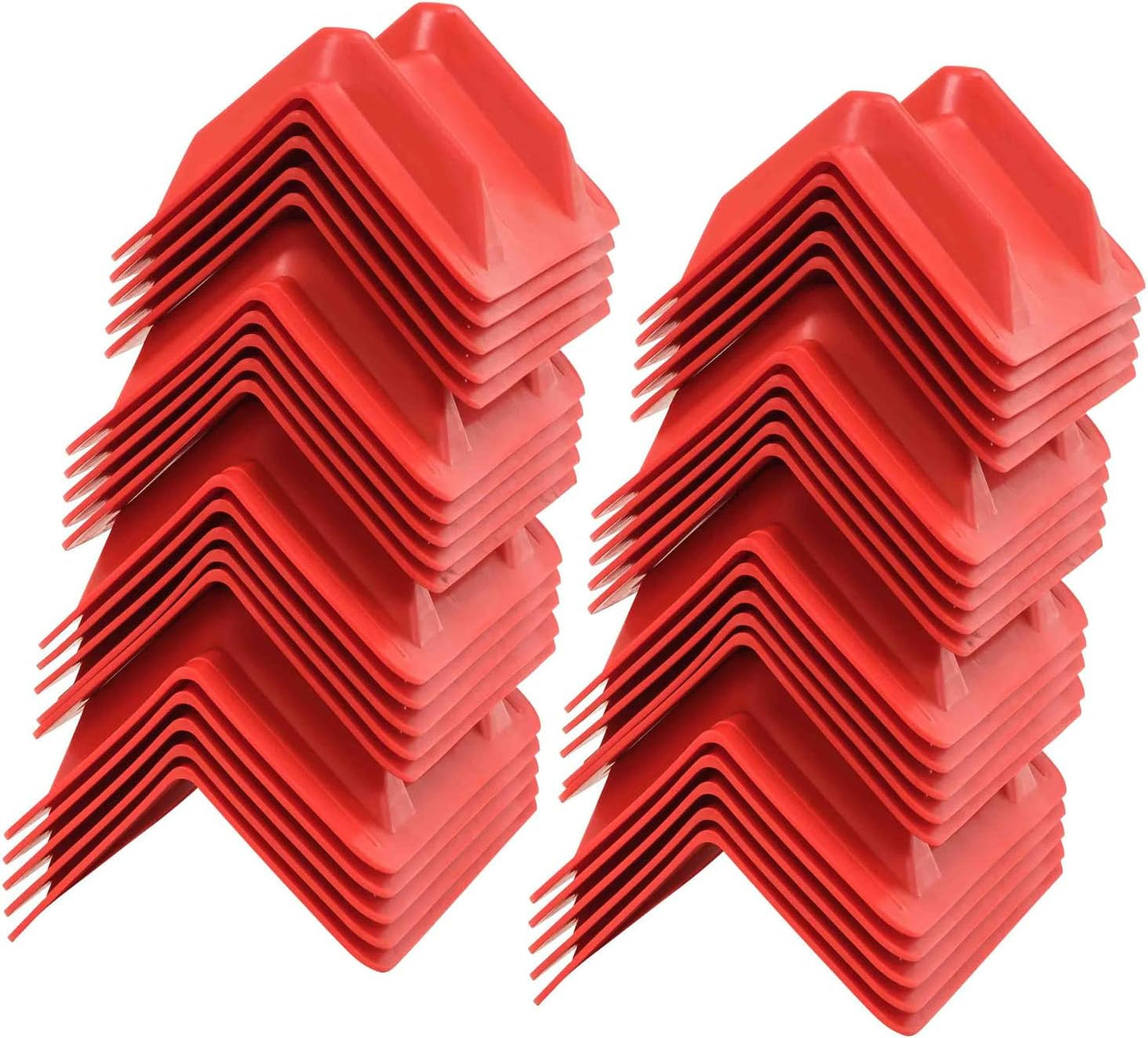 40 Pack V-Shaped Corner Protectors by Mytee Products for Safety