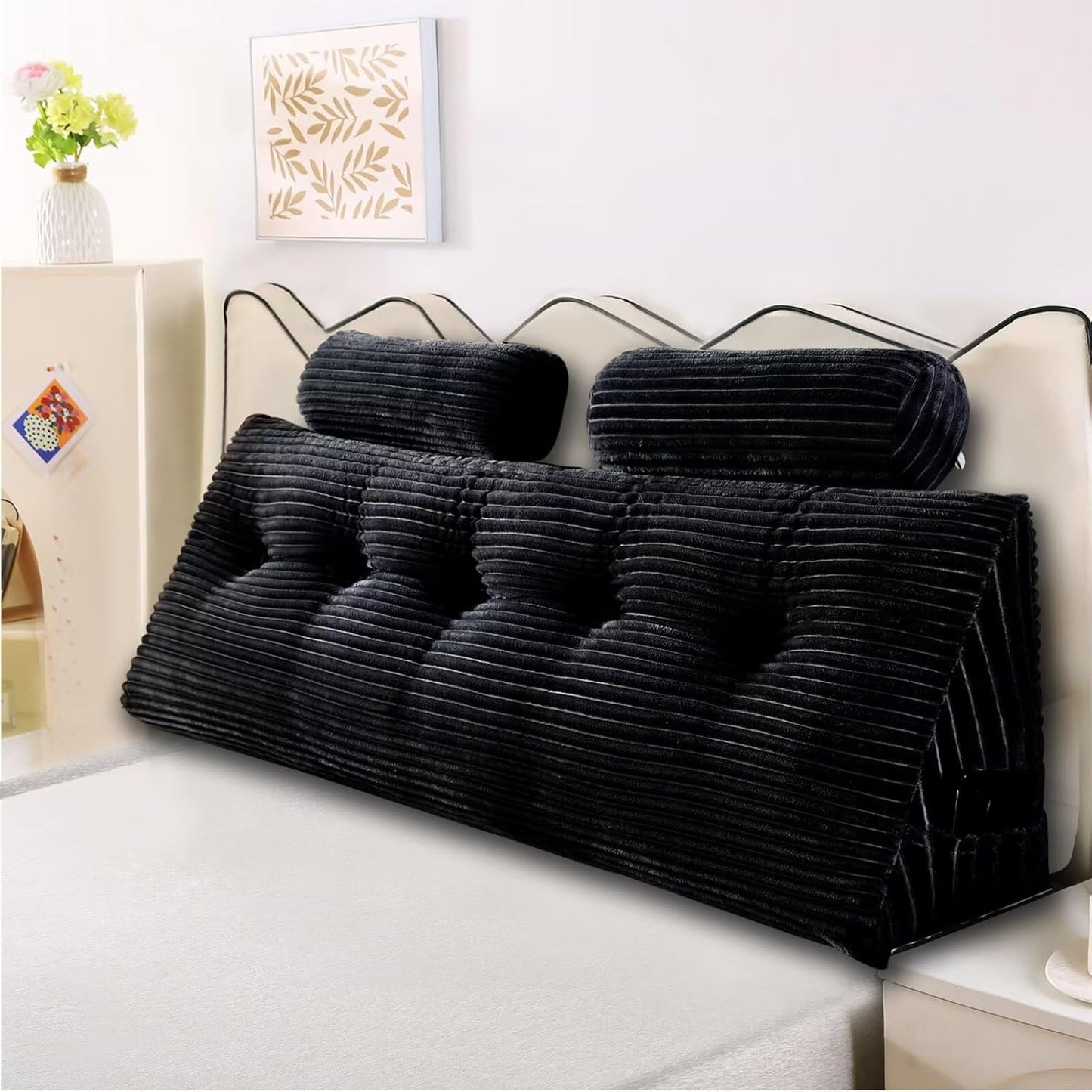 Headboard Pillow for Perfect Reading and Relaxation - Wedge Backrest