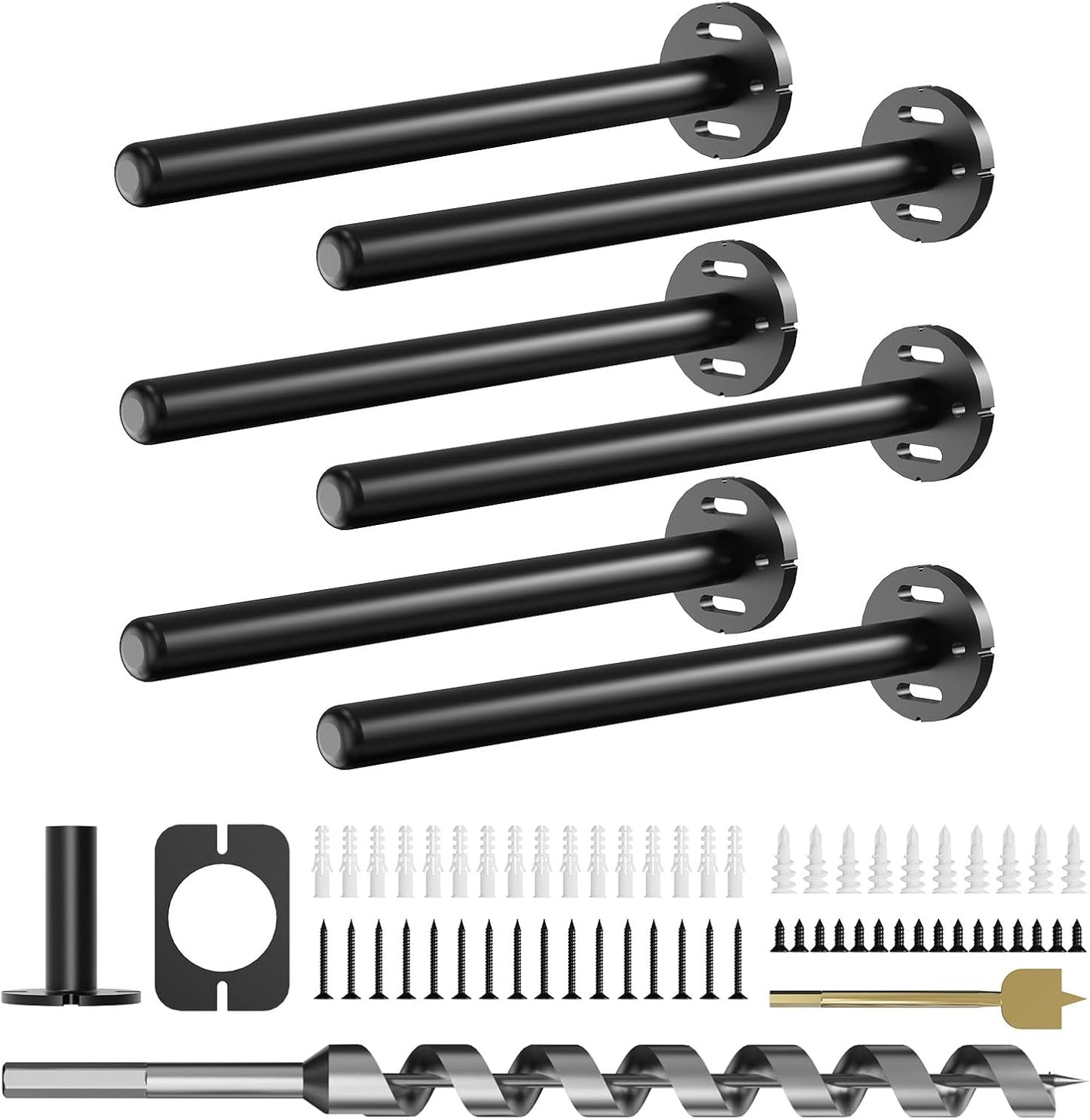 Heavy Duty Floating Shelf Brackets for Modern Home Decor