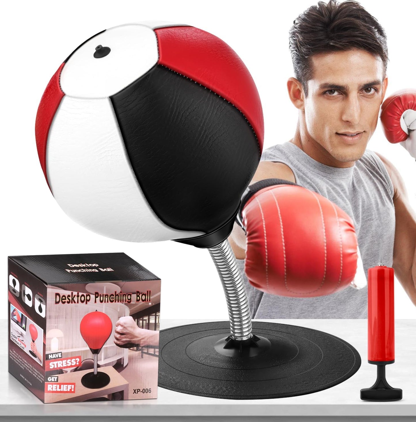 YORWHIN Desktop Punching Bag - Stress Buster