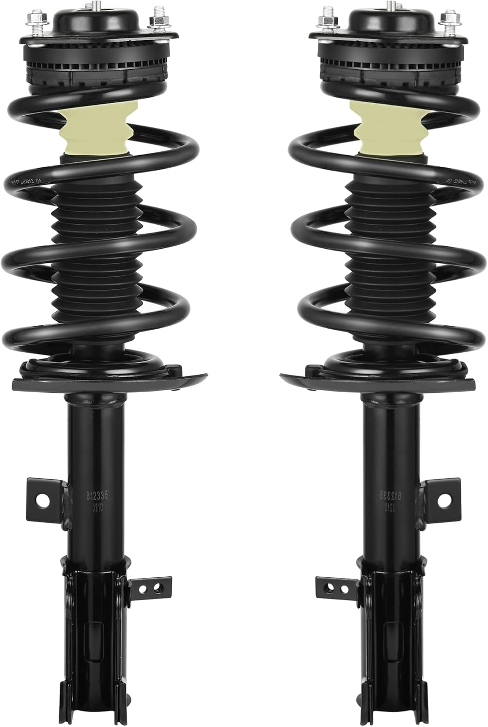 AUTOSAVER88 Front Pair Complete Struts for 2009-2019 Journey