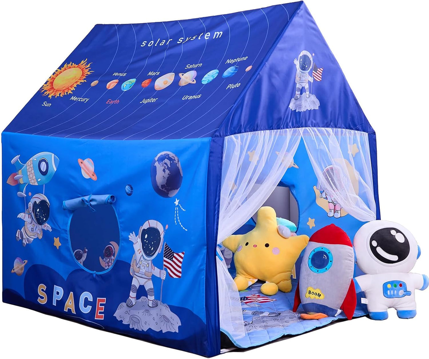 Kids Space Tent Set - Indoor/Outdoor Playhouse Fun!