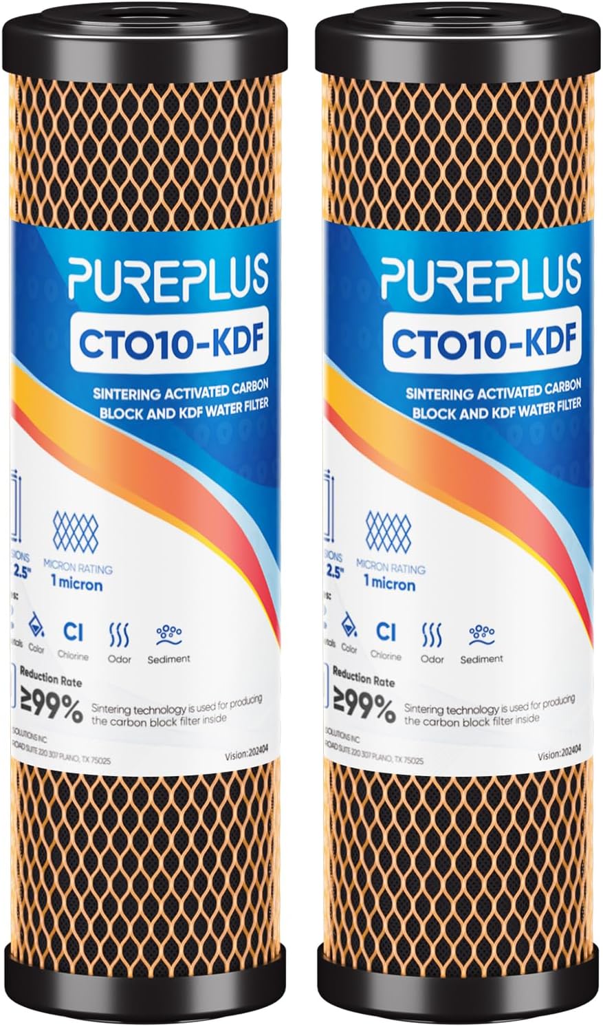1 Micron 2.5 x 10 Whole House CTO Carbon Water Filter Cartridge