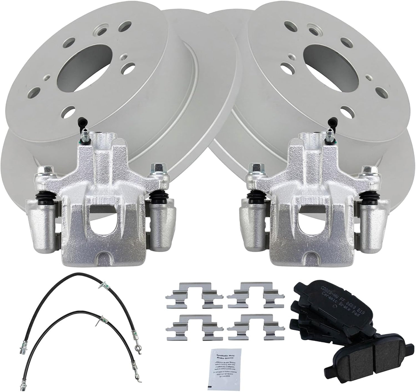 TRQ Rear Brake Pad & Rotor Kit for 2005 Toyota Avalon Review
