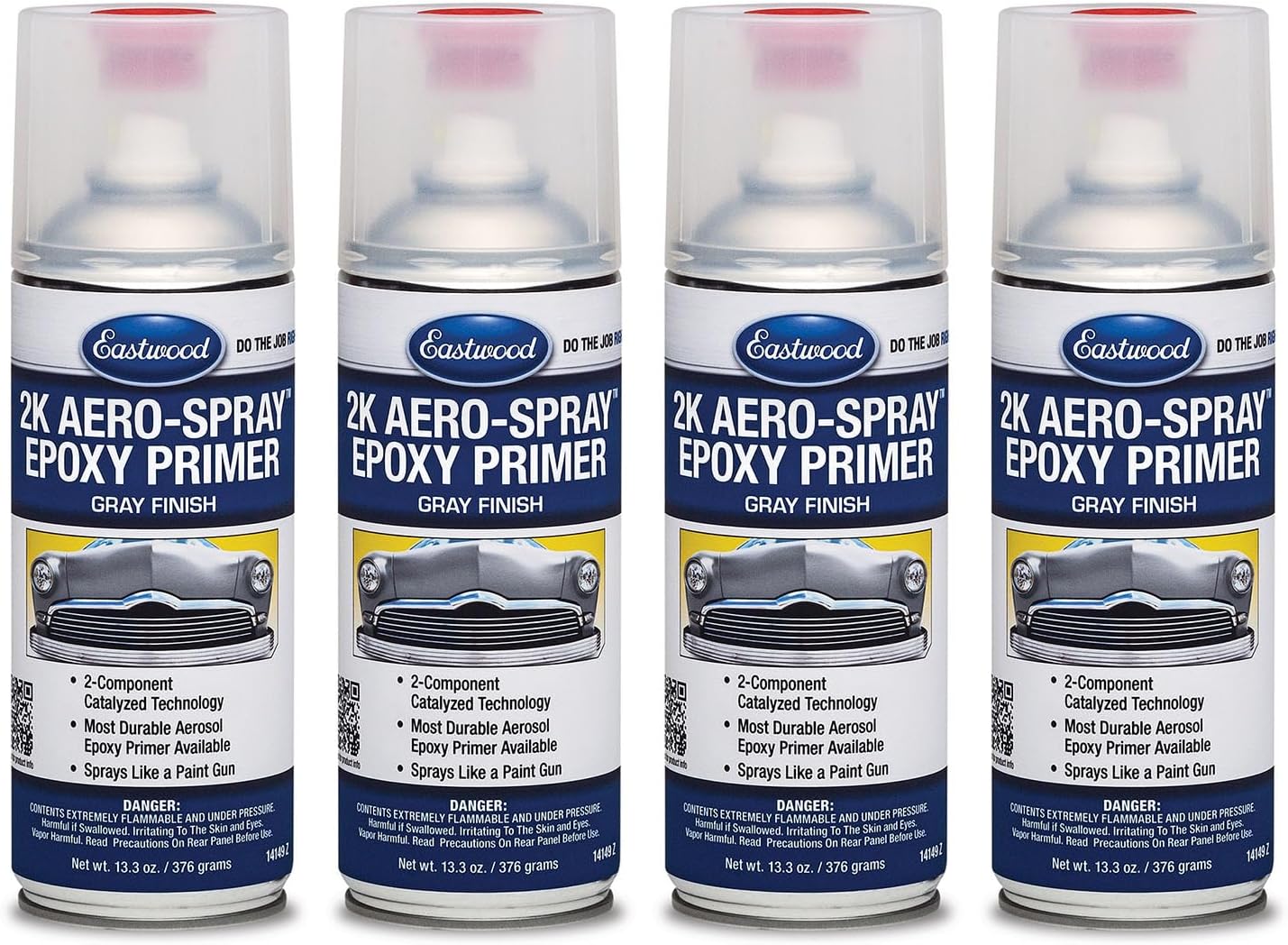 Eastwood 2K Epoxy Gray Primer for Durable Automotive Finishes