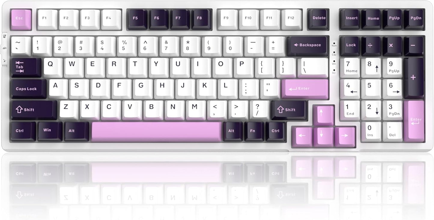 96% Gasket Mechanical Gaming Keyboard with RGB Backlit and NKRO