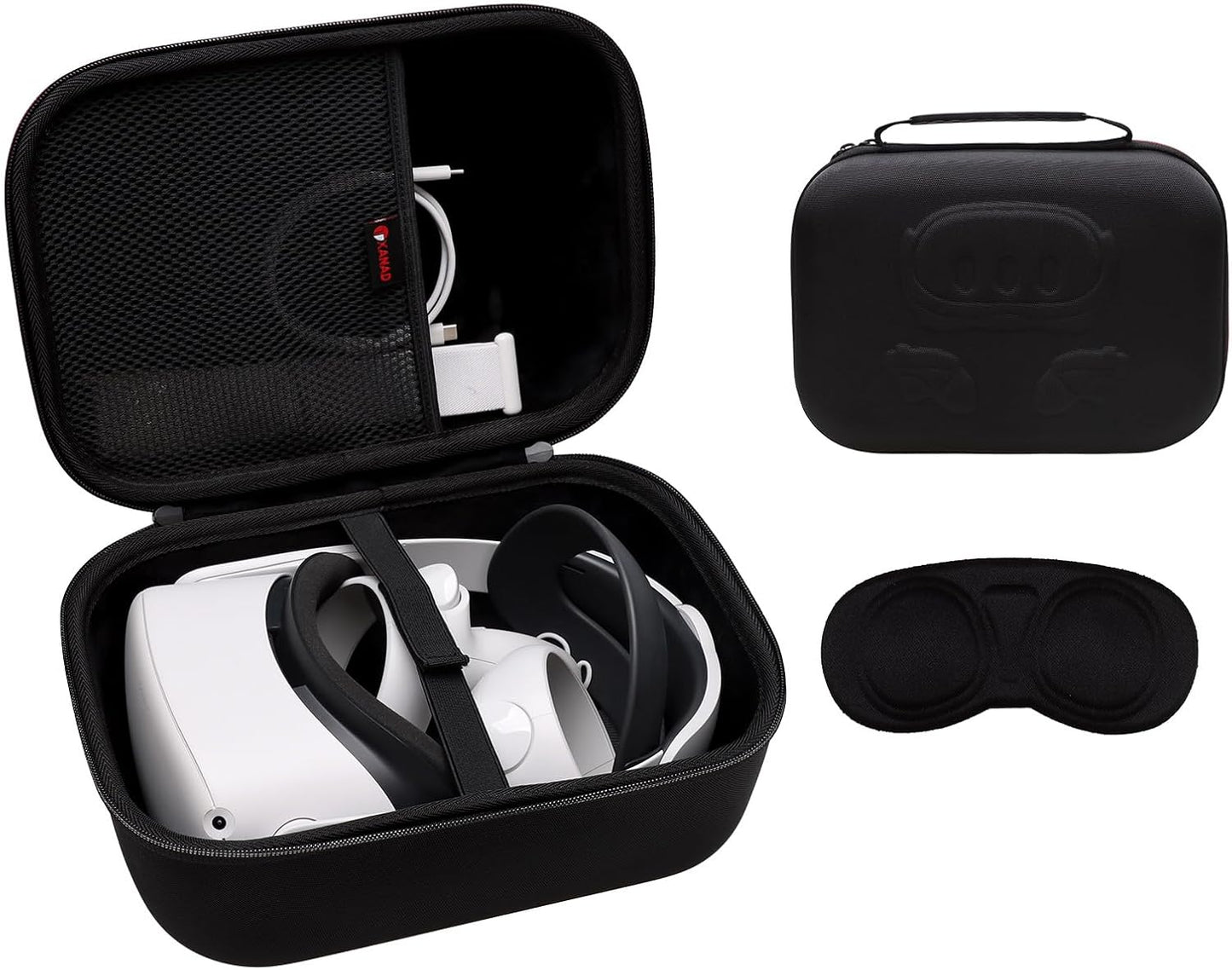 XANAD VR Case for Oculus Meta Quest 3/Quest 2 - Travel Ready