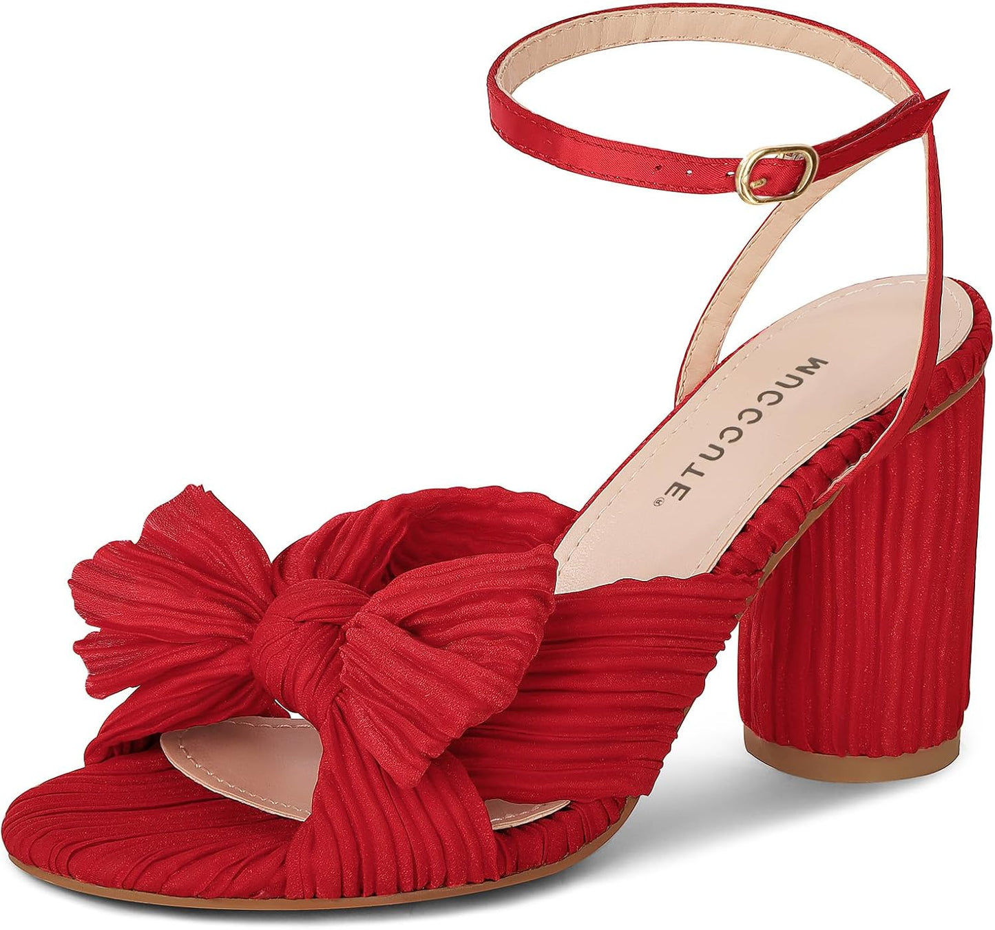 Stylish Bow Knot Heeled Sandals for Comfortable Fashion Wear