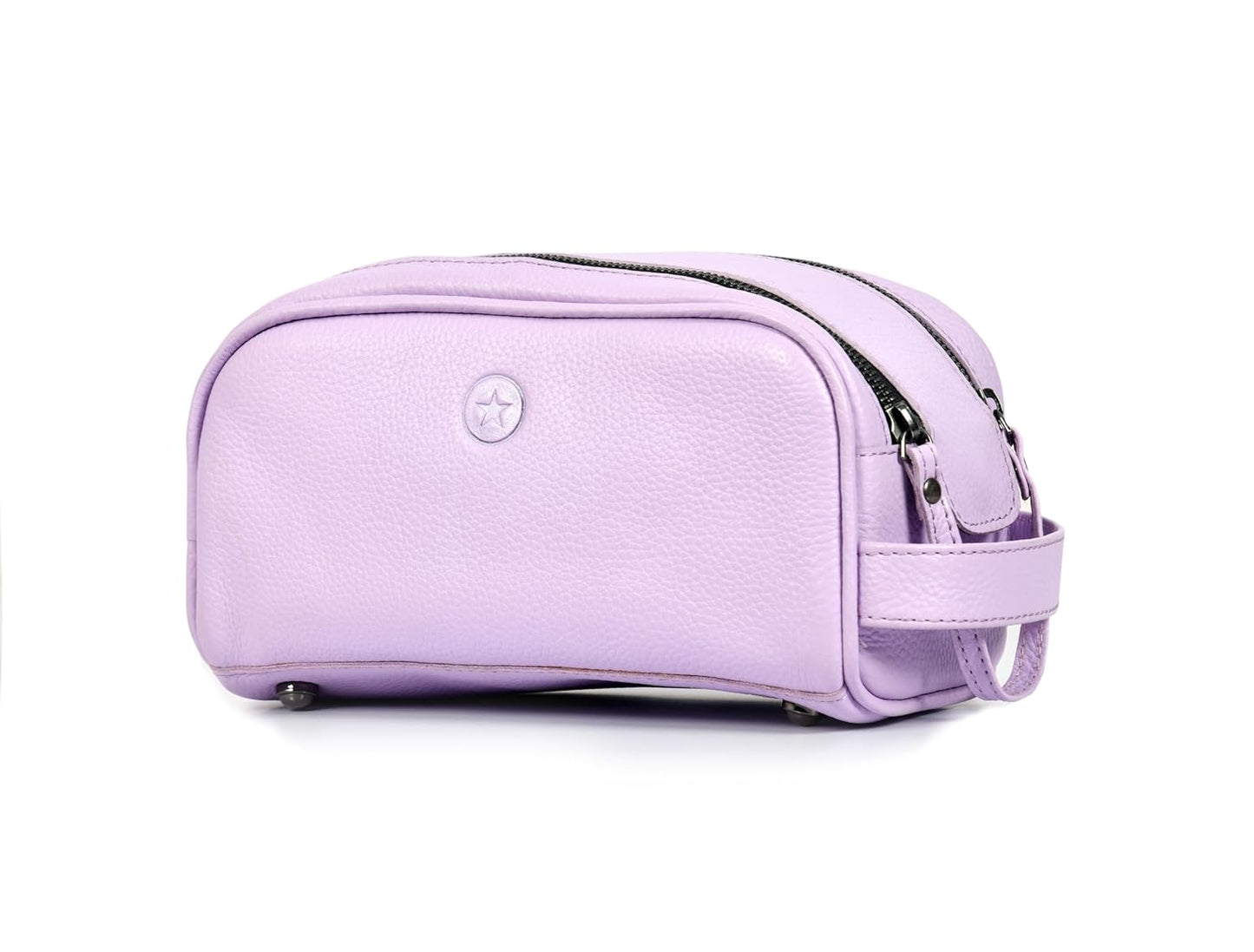 10 Premium Leather Toiletry Travel Pouch for Stylish Grooming