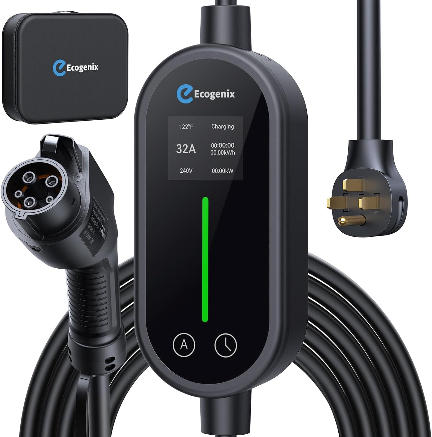 Level 2 Electric Vehicle Charger with NEMA 14-50 Plug for All EVs