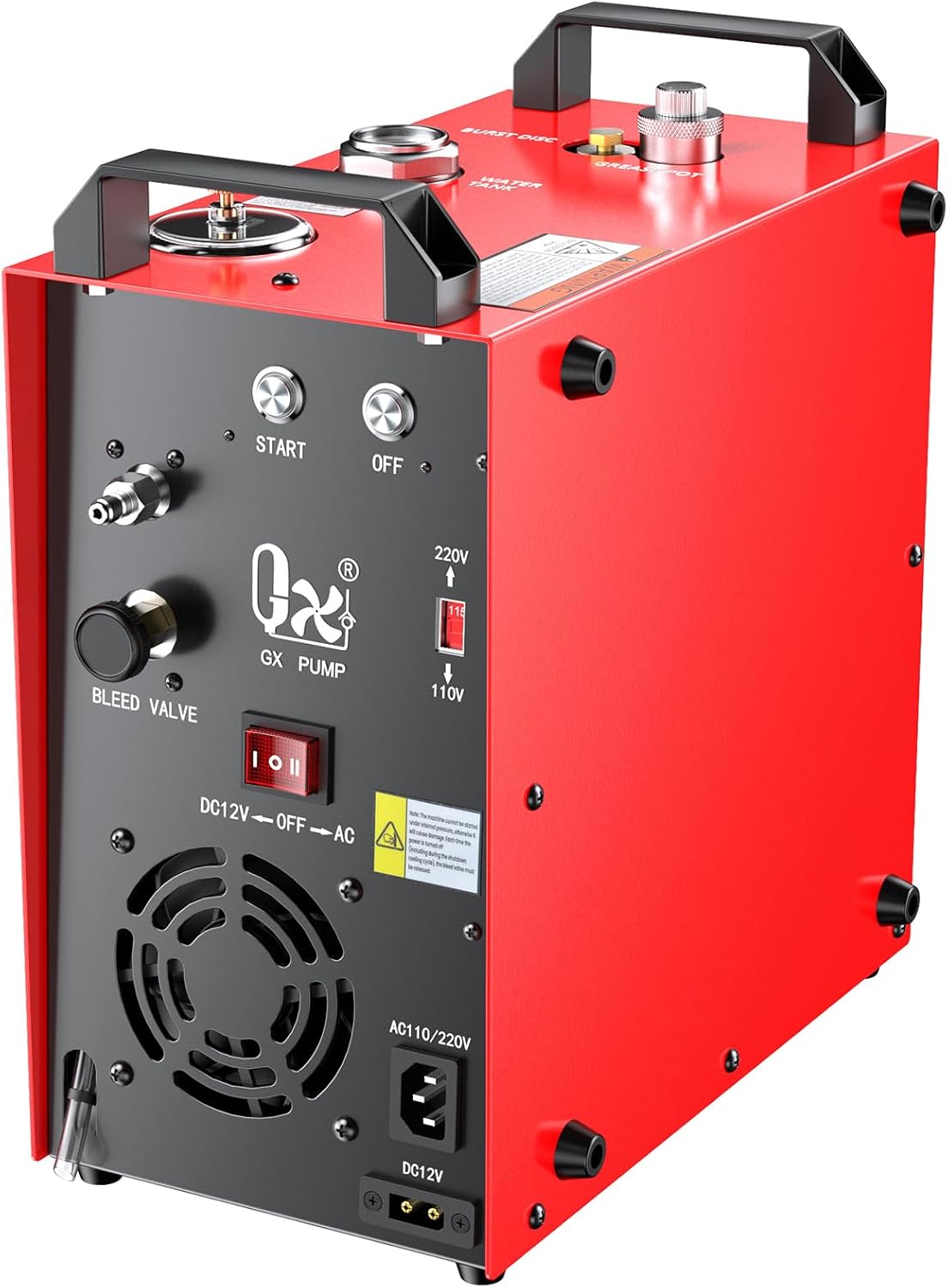 Powerful 5800Psi Portable Air Compressor - 5-Hour Continuous Work!