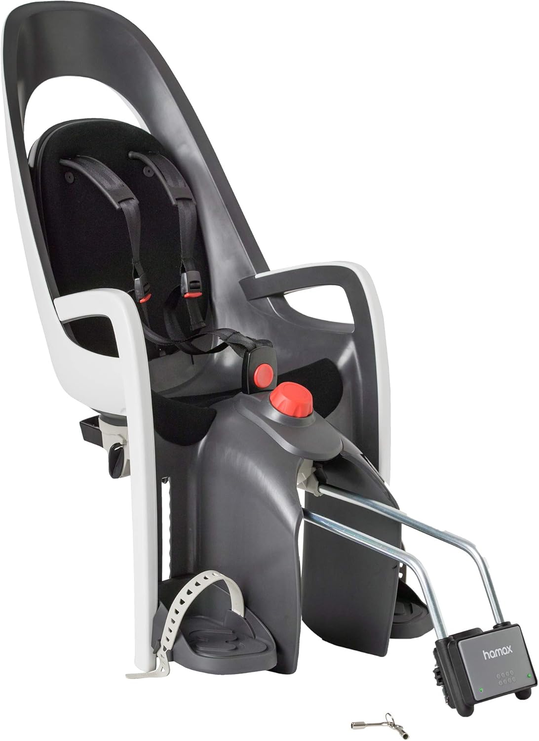 Hamax Caress Rear Child Bike Seat - Adjustable for Comfort