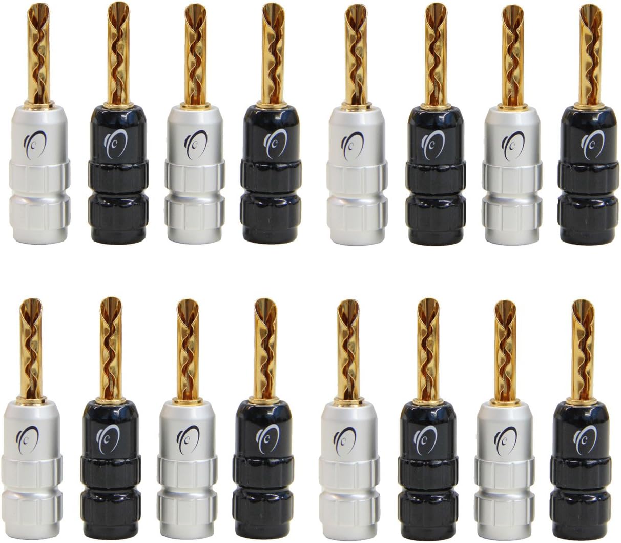 KnuKonceptz eKs BFA Style Banana Plugs for Superior Connections