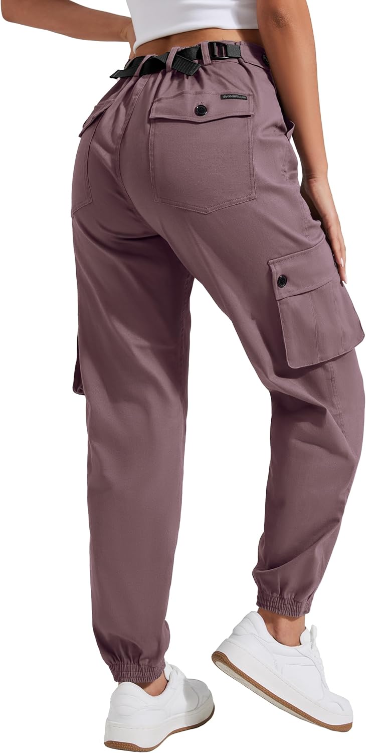 Pioneer Camp Women's Stretchy Cargo Pants for Outdoor Adventures
