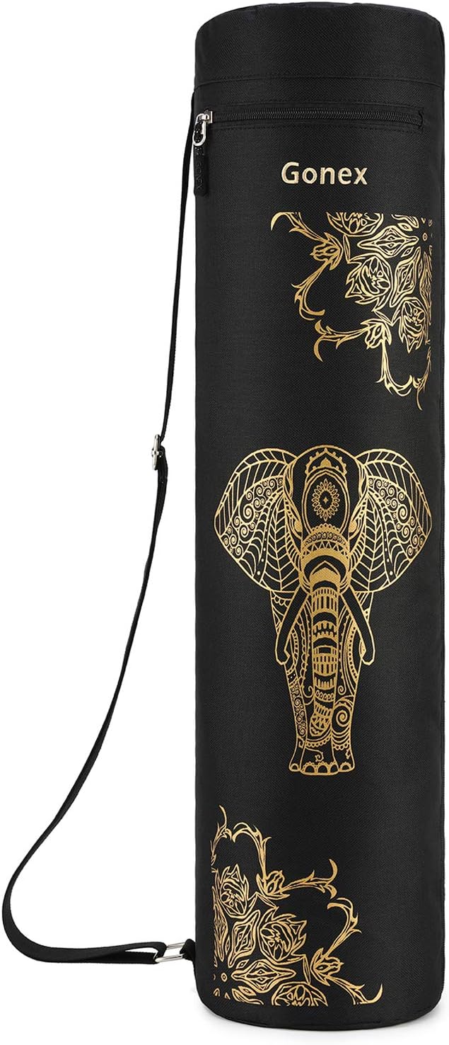 Gonex Full-Zip Yoga Mat Bag, Extra Wide Strap