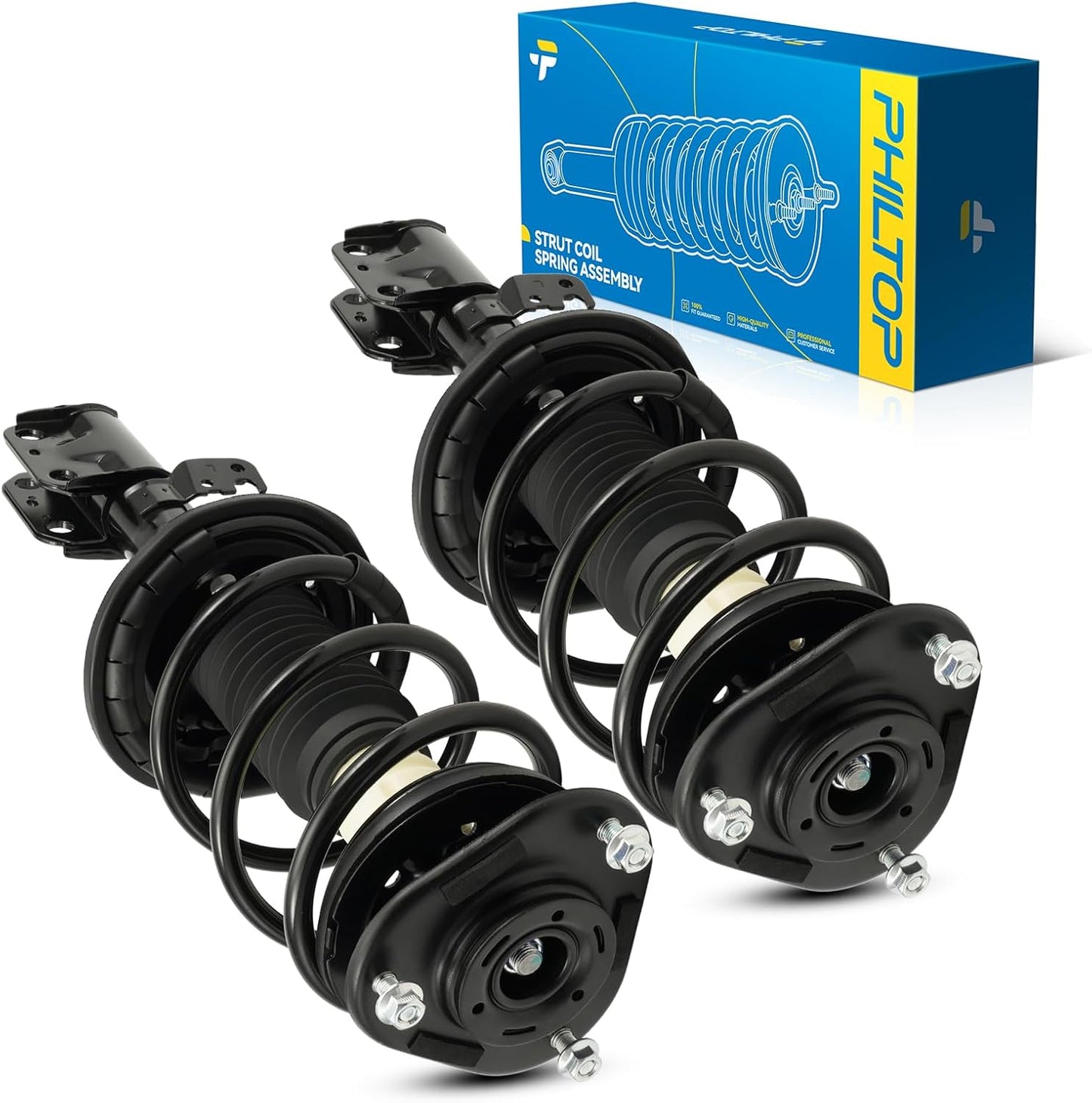 PHILTOP Front Complete Struts for tC 2005-2010 - Enhanced Safety
