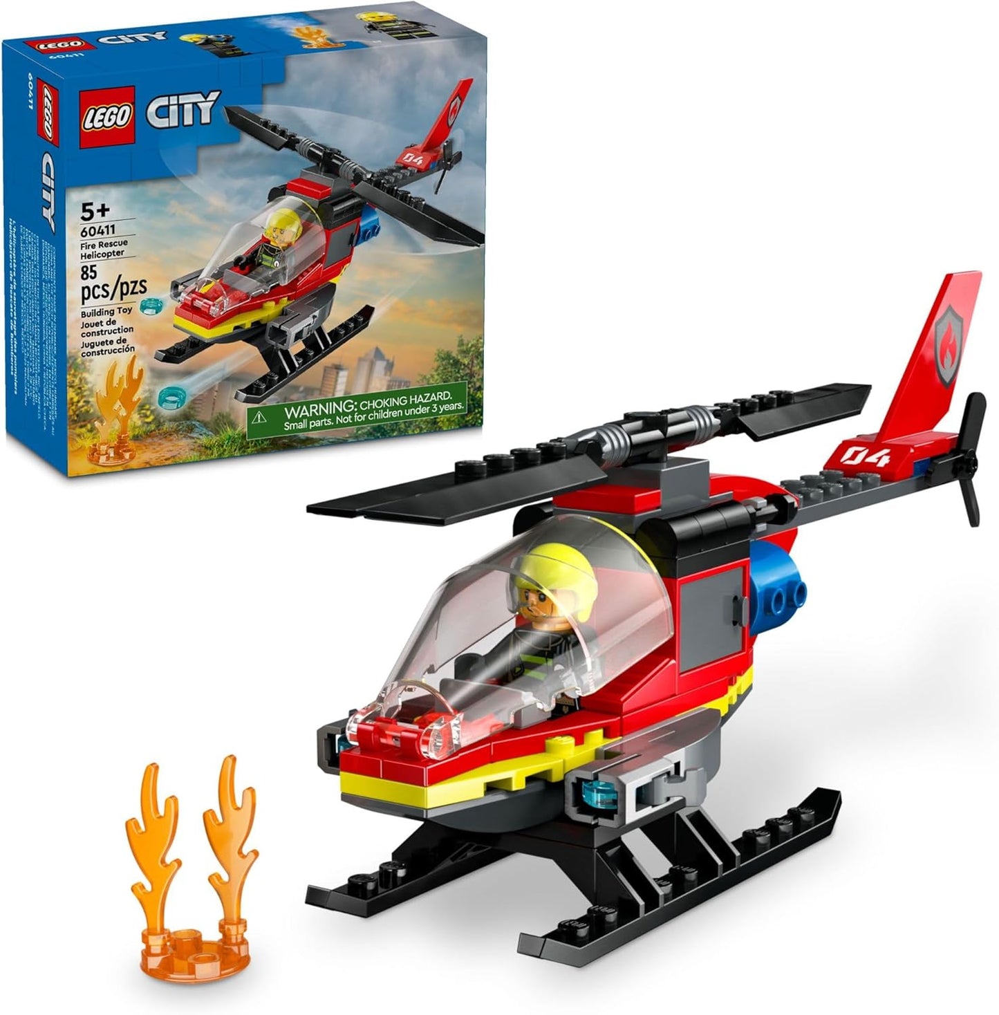 LEGO City Fire Rescue Helicopter - Ignite Imaginations!