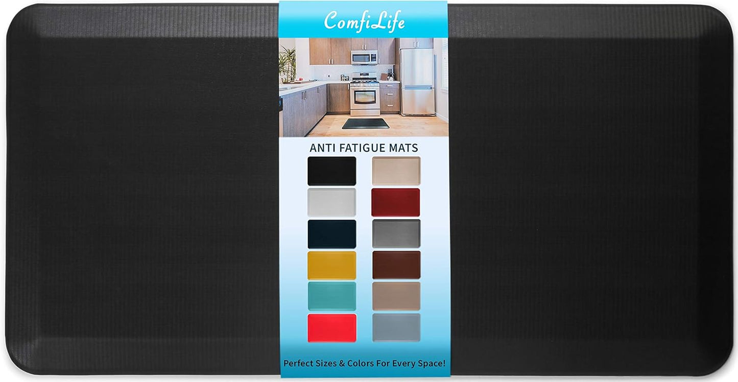 ComfiLife Anti Fatigue Floor Mat 3/4 Inch Thick for Comfort