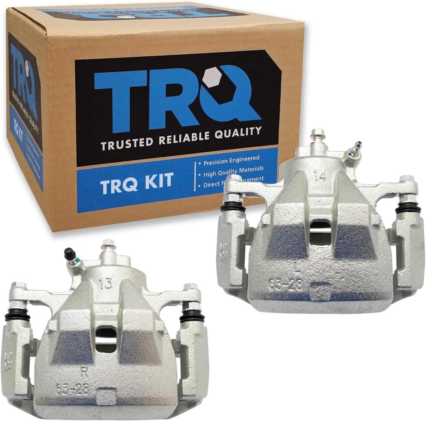 TRQ Front Brake Caliper Set for Lexus ES350 and Toyota Avalon