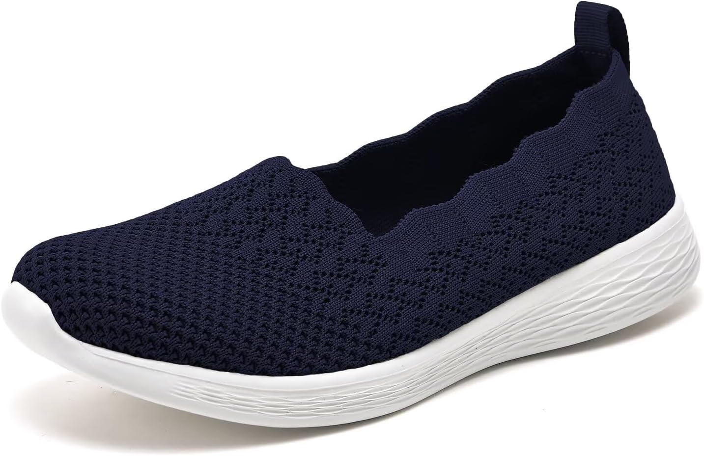 Puxowe Women's Casual Slip on Walking Flat Shoes for Comfort