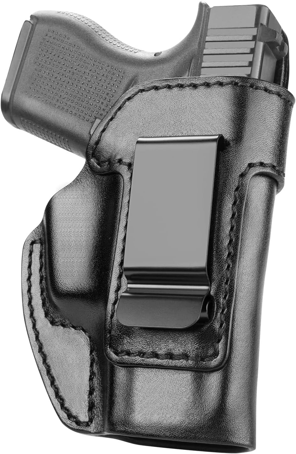 IWB Leather Holster for Glock 19/19X/23 and More Options