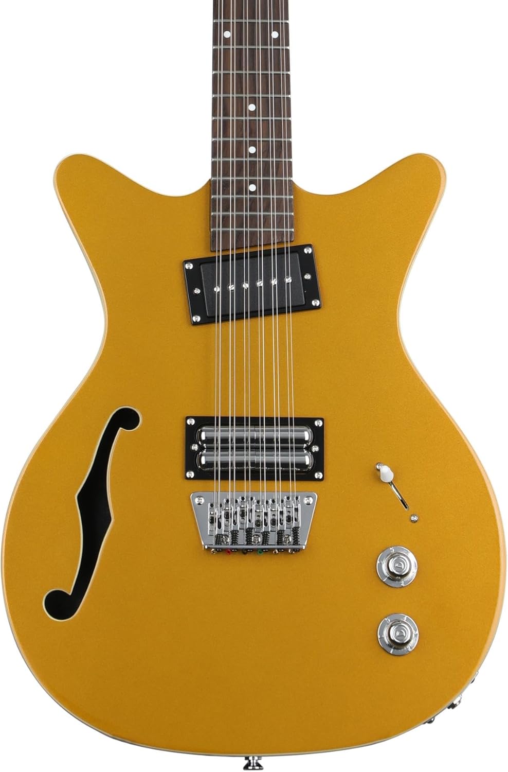 Danelectro 12-string Electric Guitar - Striking Gold Finish