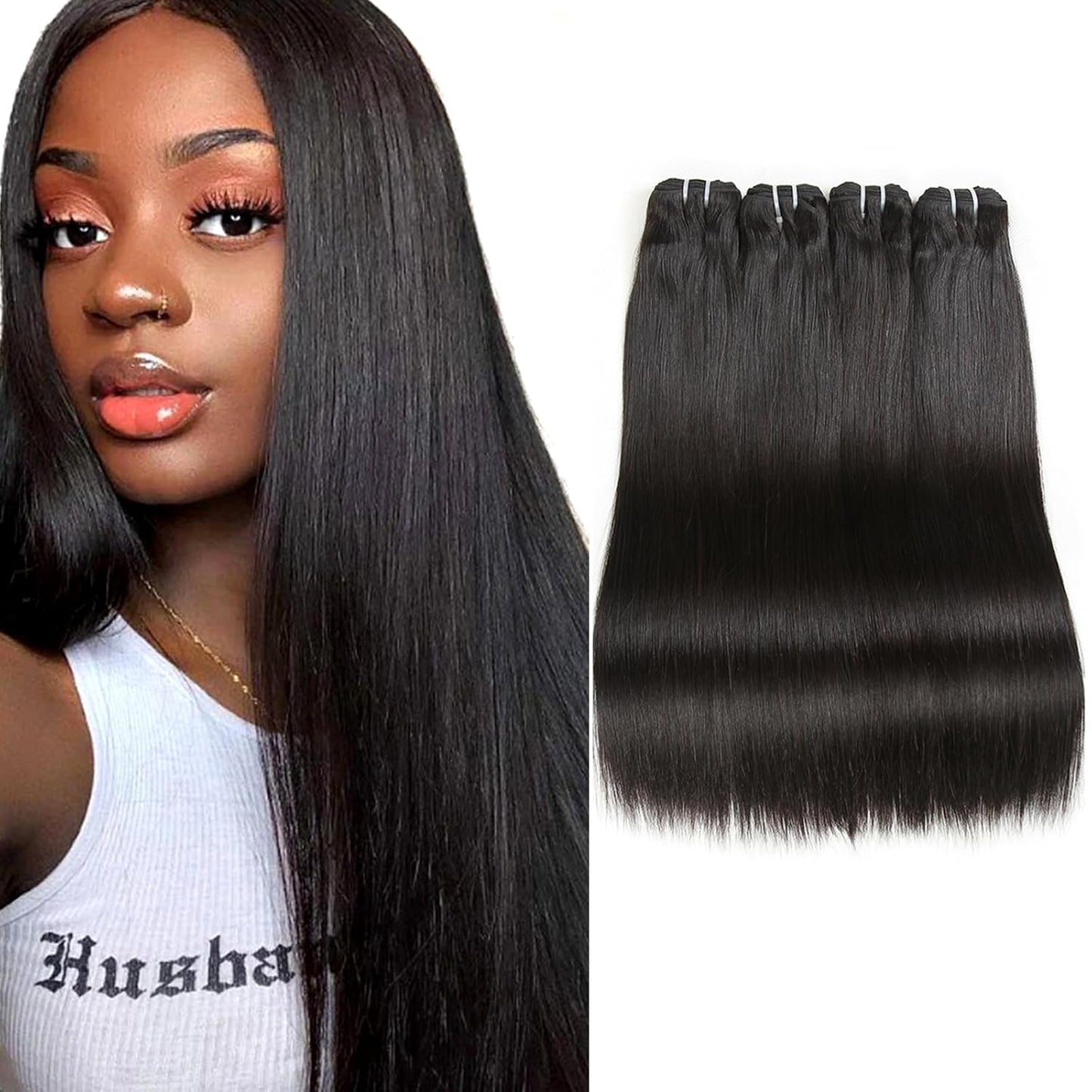 Liang Dian 14 Inch Straight Human Hair Bundles for All Styles