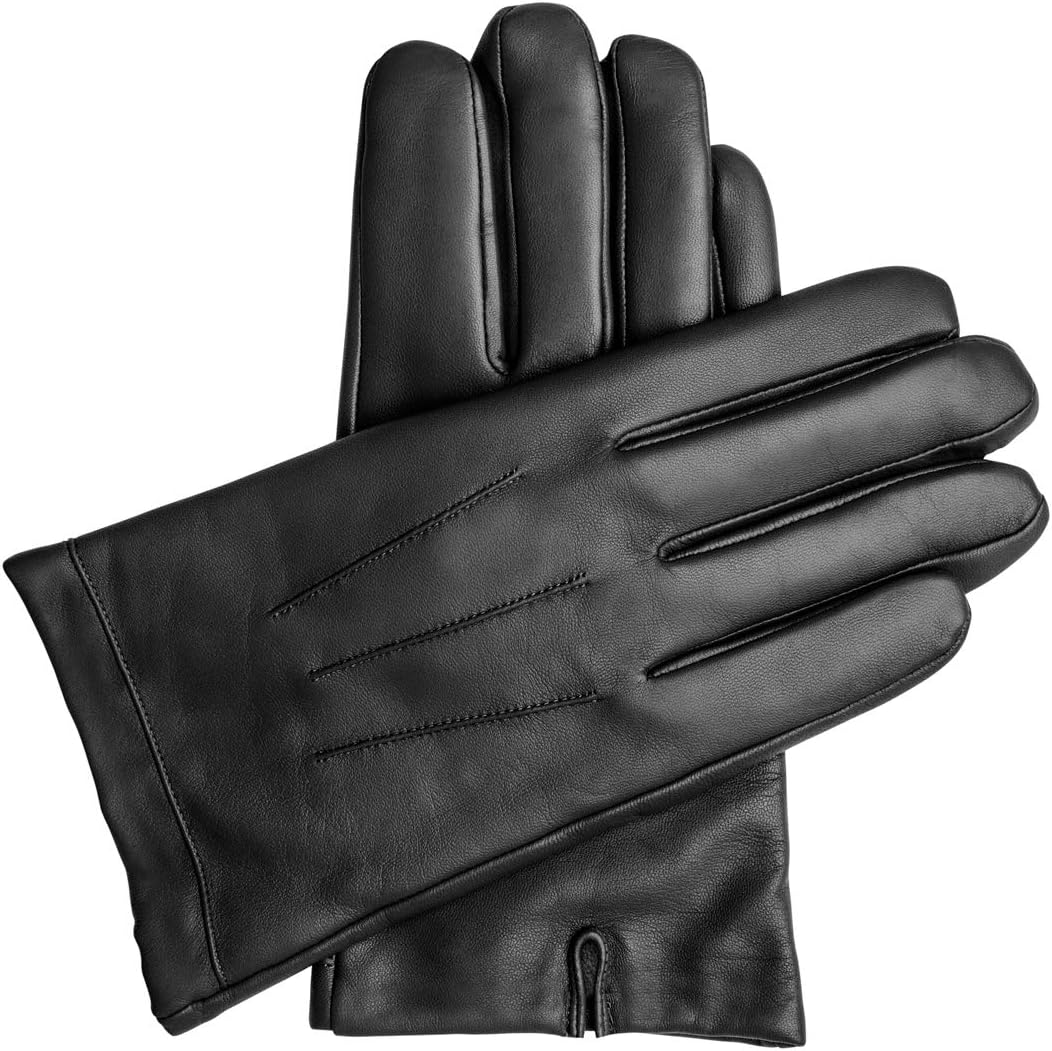Downholme Vegan Leather Men's Gloves: Stylish & Cruelty-Free