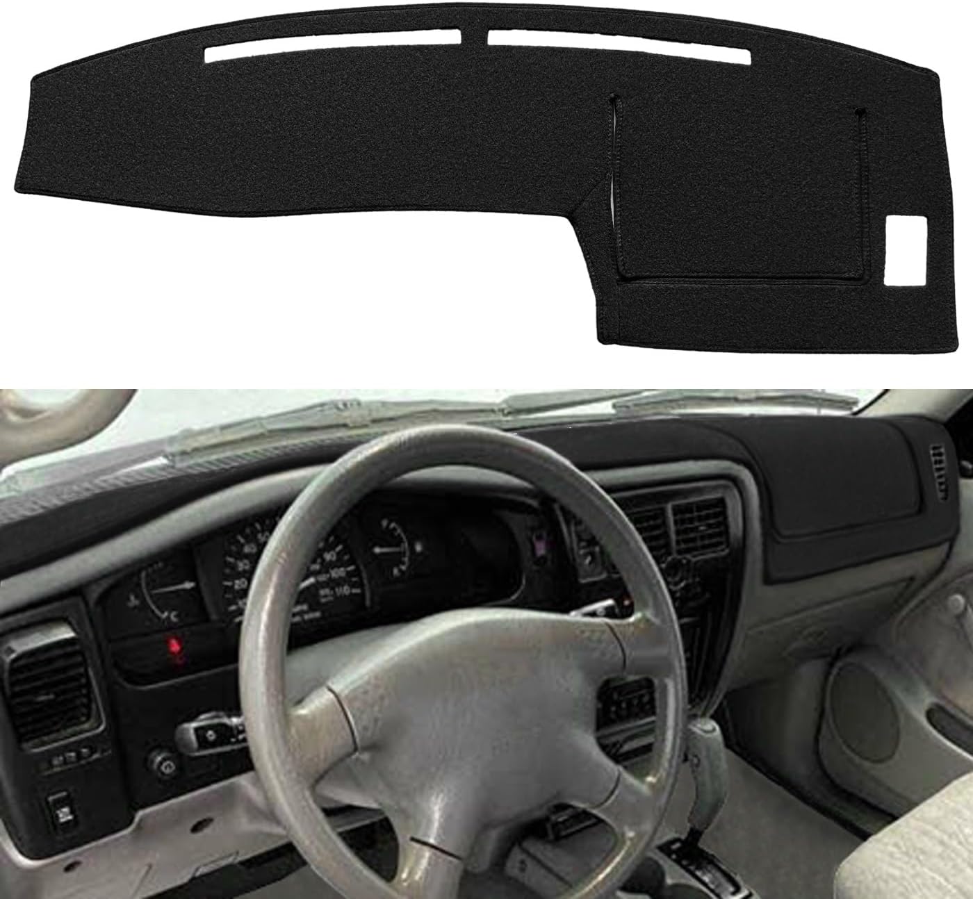 Custom Fit Dash Cover Mat for Toyota Tacoma 1998-2004 Models