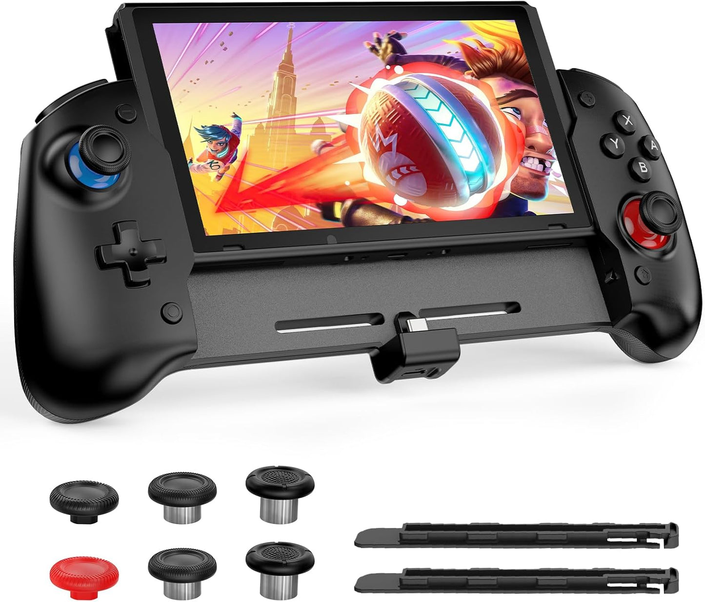 NexiGo Hall Effect Gripcon for Nintendo Switch with No Drift