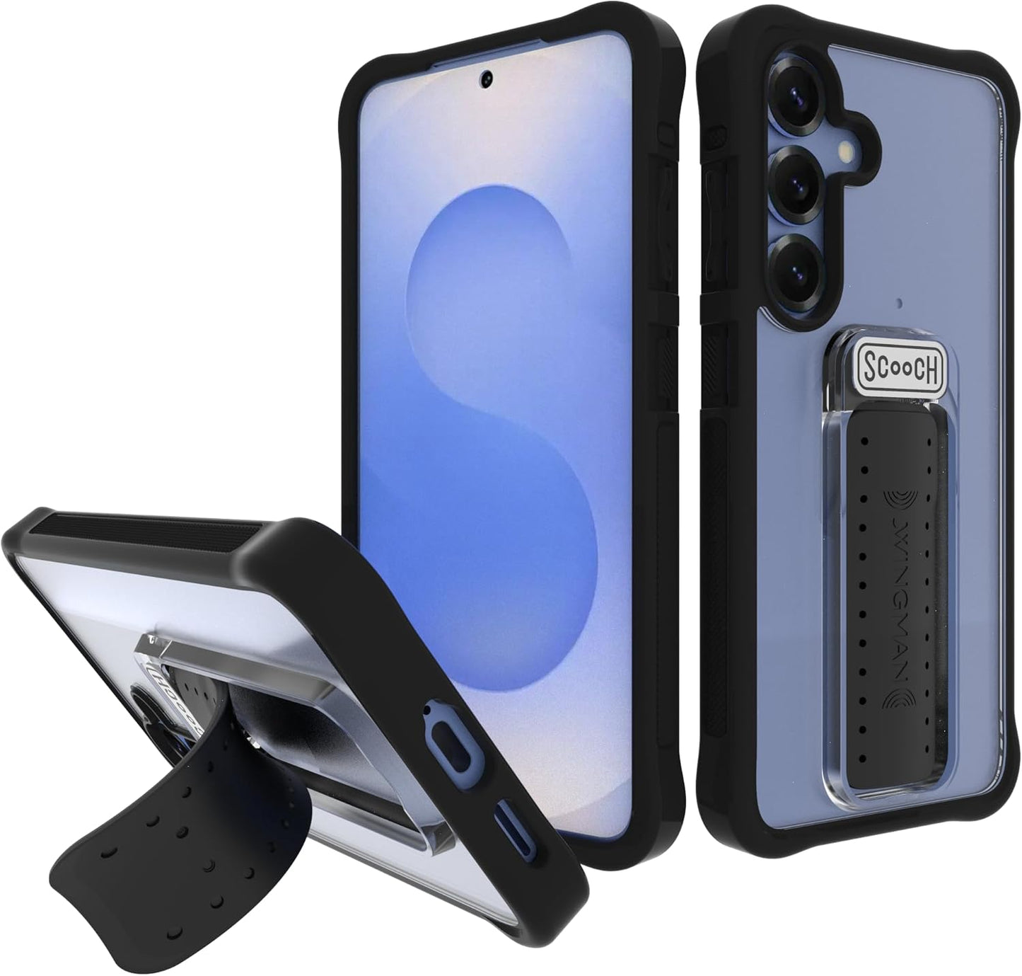 Scooch Wingman Kickstand Case for Samsung Galaxy S25 - 5-in-1