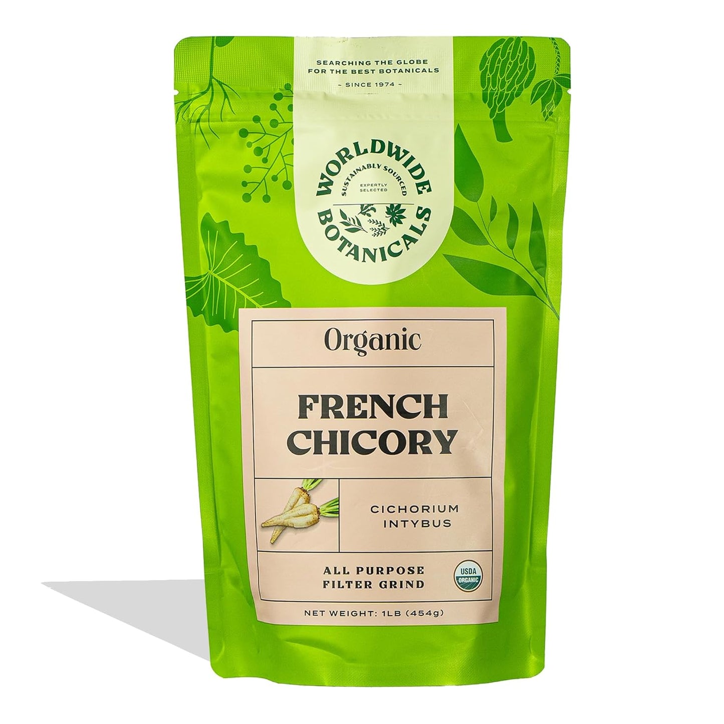 French Chicory Root: Coffee-Like Brew