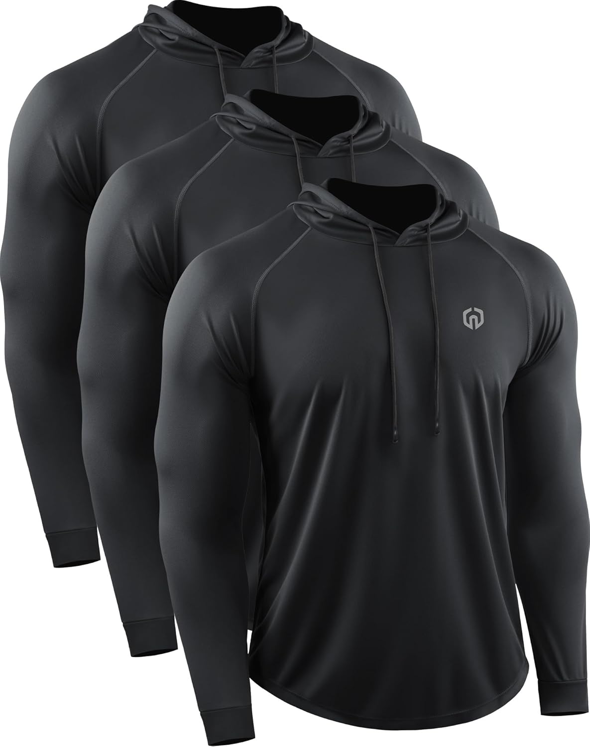NELEUS Men's Dry Fit Athletic Shirt for Running and Workouts