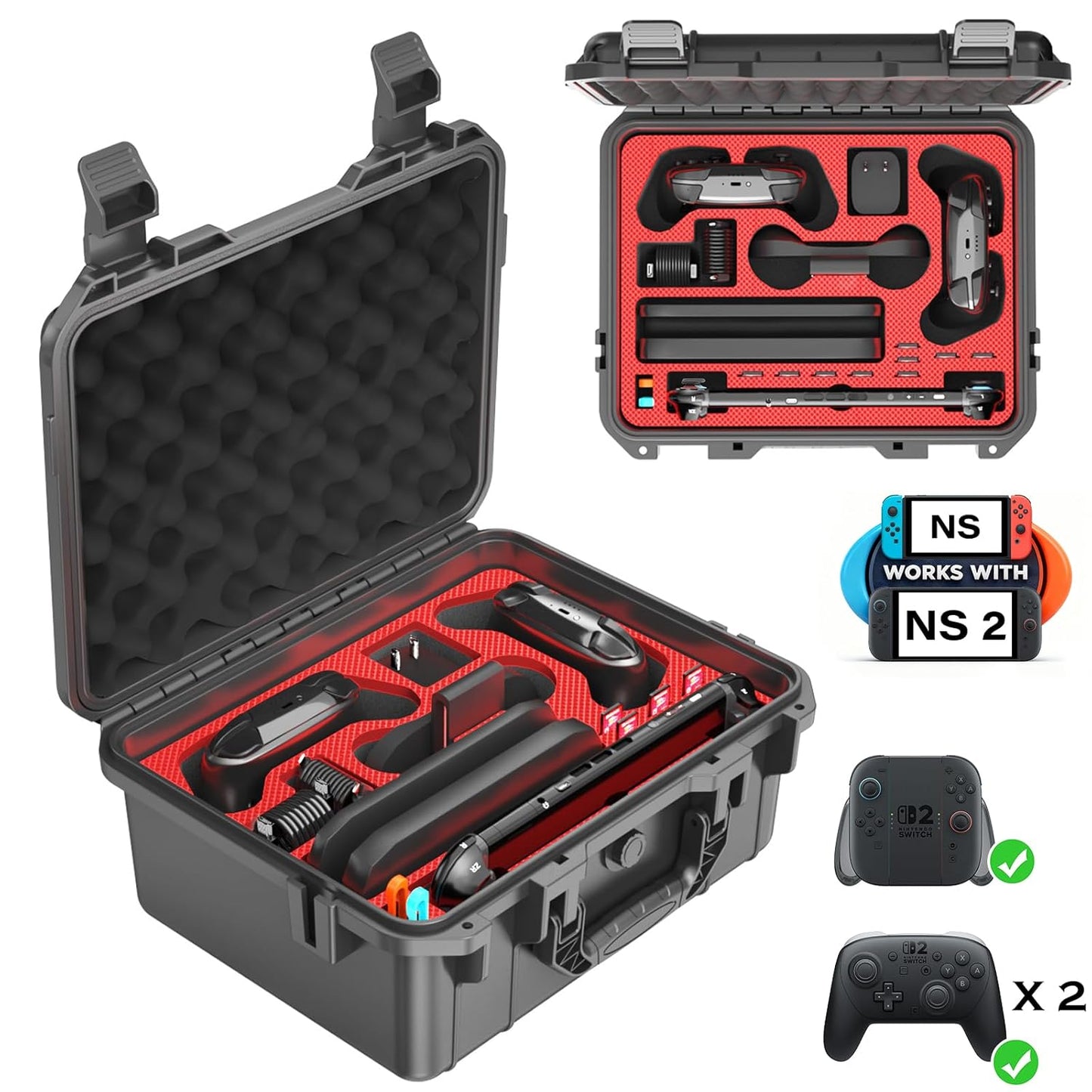 MERIABNY Switch 2 All in One Travel Case for Ultimate Protection
