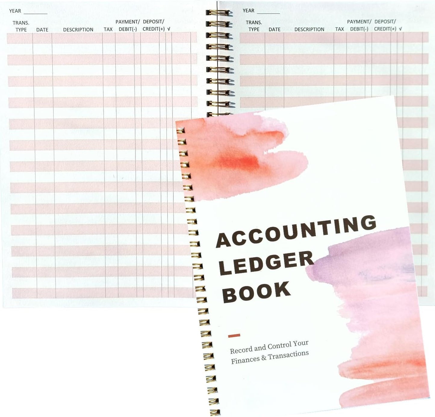 Organize Finances with PINKEESEA Ledger Book