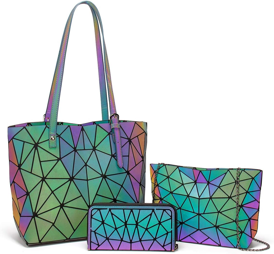 Women Fashion Handbags Set 4pcs Tote Bag Shoulder Bag Purse