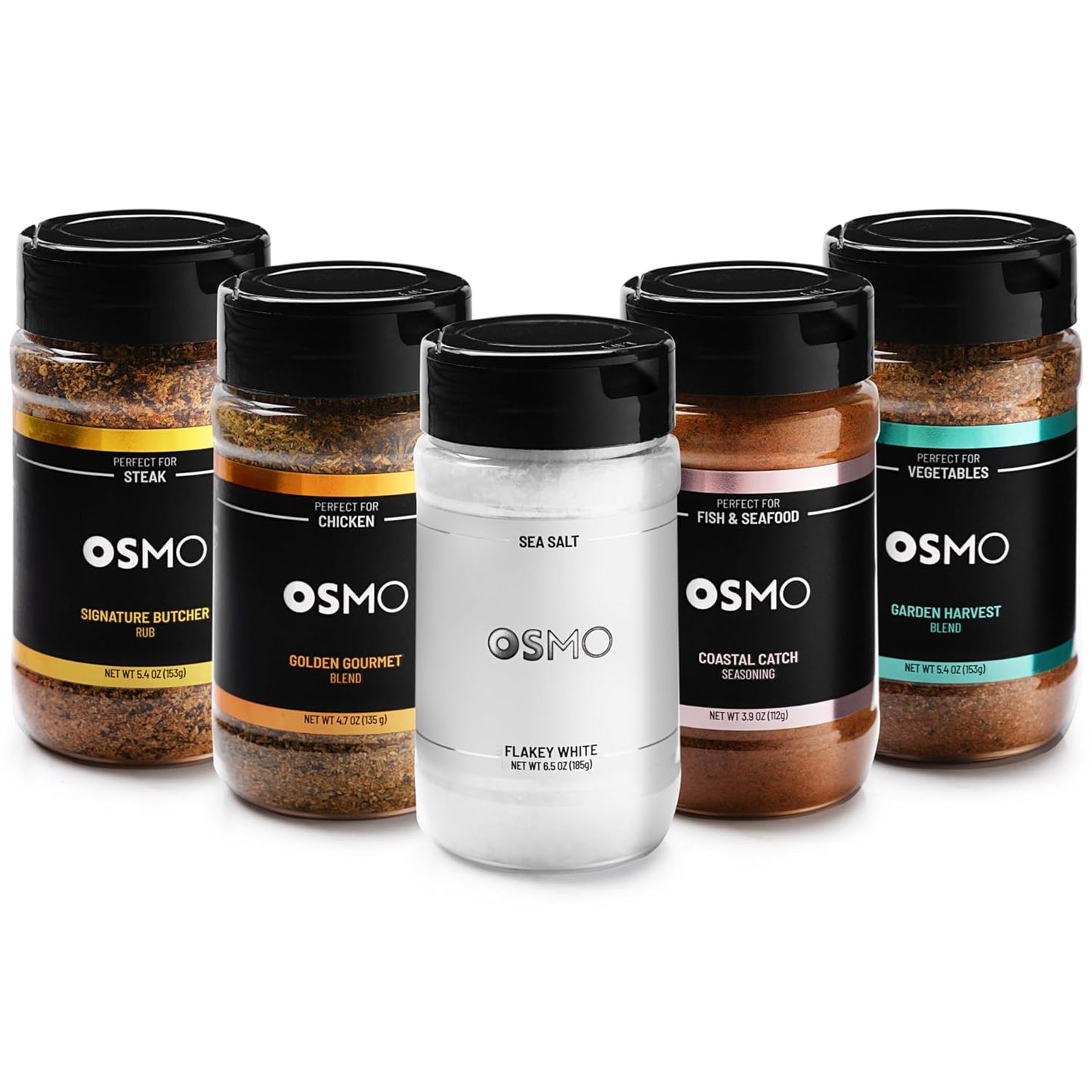 Osmo Seasonings and Sea Salt Bundle for Gourmet Cooking