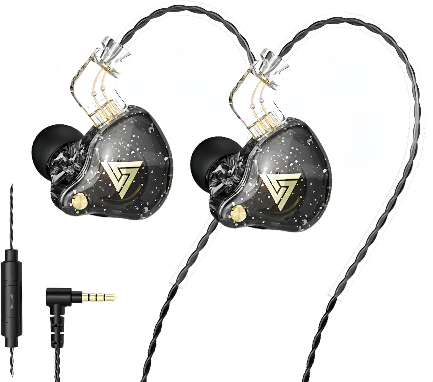 QKZ AK6 Pro Gaming Earbuds: Deep Bass Sound